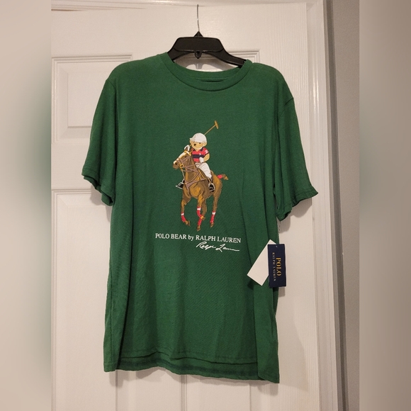 Polo Ralph Lauren Other - NWT- Polo Bear by Ralph Lauren Green Boys Size 14-16